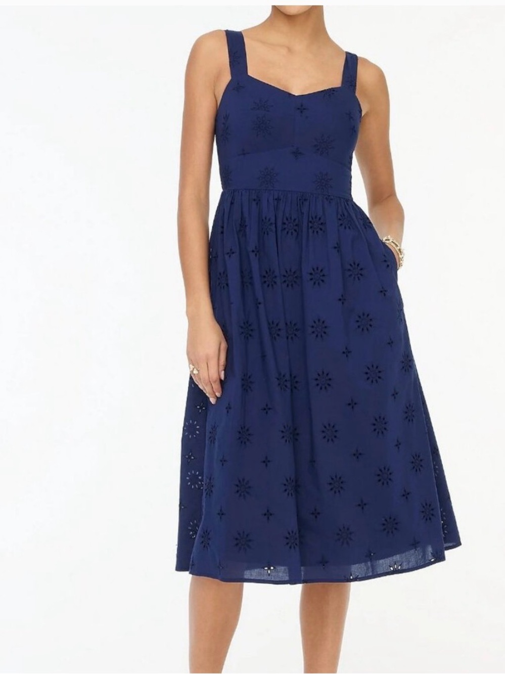 J Crew Eyelet Dress